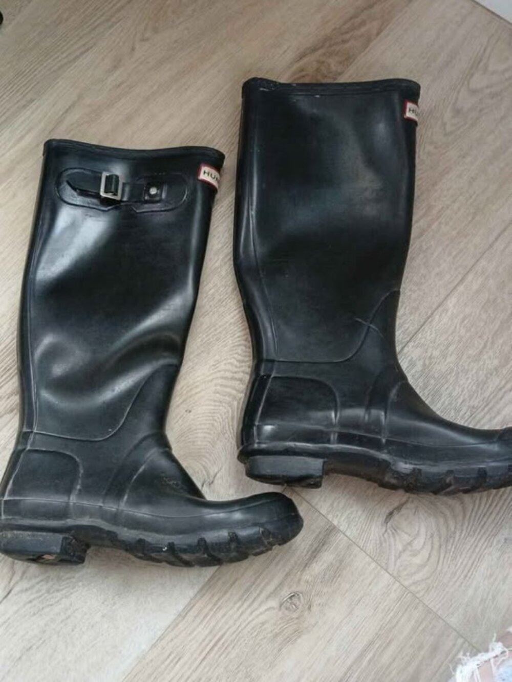 Hunter boots size 6 female 5 male w23616 rain boots